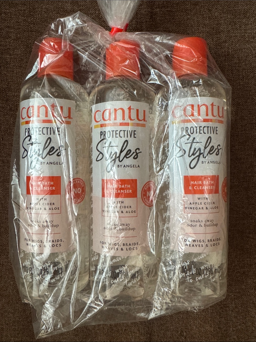 Cantù Protective Styles Hair Bath & Cleanser for wigs, braids, locs, and weaves